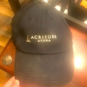 Acrisure Arena hat with Coachella valley firebirds logo